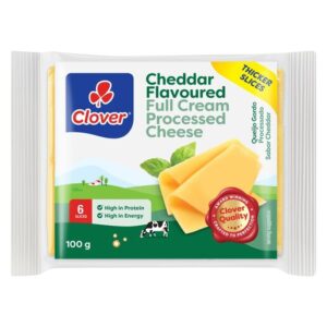 Clover Cheddar Processed Cheese 100g