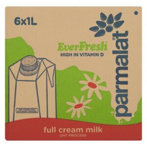 Parmalat Everfresh Full Cream Long Life Milk 6 x 1L