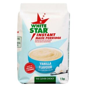 White Star Instant Maize Porridge Vanilla 1kg