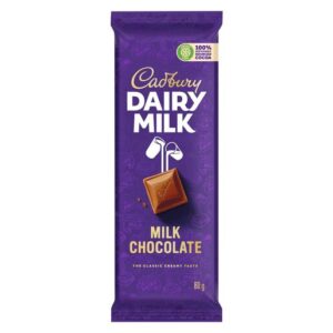 Cadbury Milk Chocolate Slab 80g