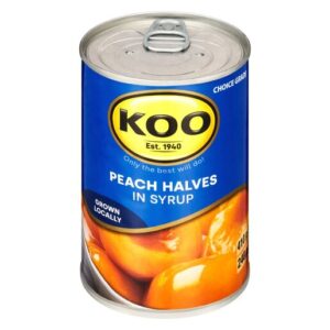 Koo Ch Grade Peach Halves 410g