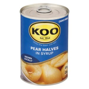 Koo Choice Grade Pear Halves 410g