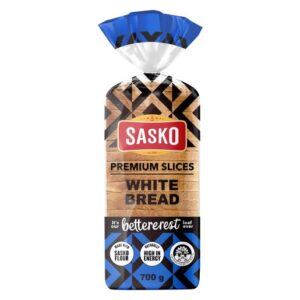 Sasko Premium Sliced White Bread 700g