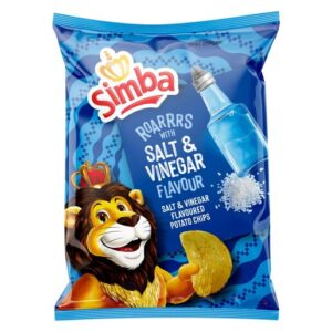 Simba Potato Chips Salt & Vinegar 120g