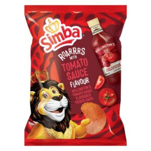 Simba Wellingtons Tomato Sauce Potato Chips 120g