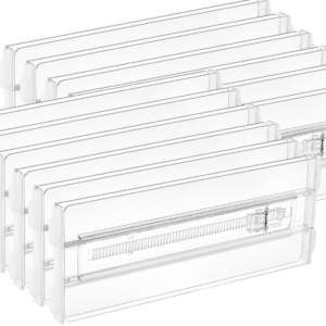 12 Pack Drawer Dividers for Clothes,