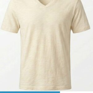 V-Neck T-Shirt – Classic Slim Fit Casual Wear