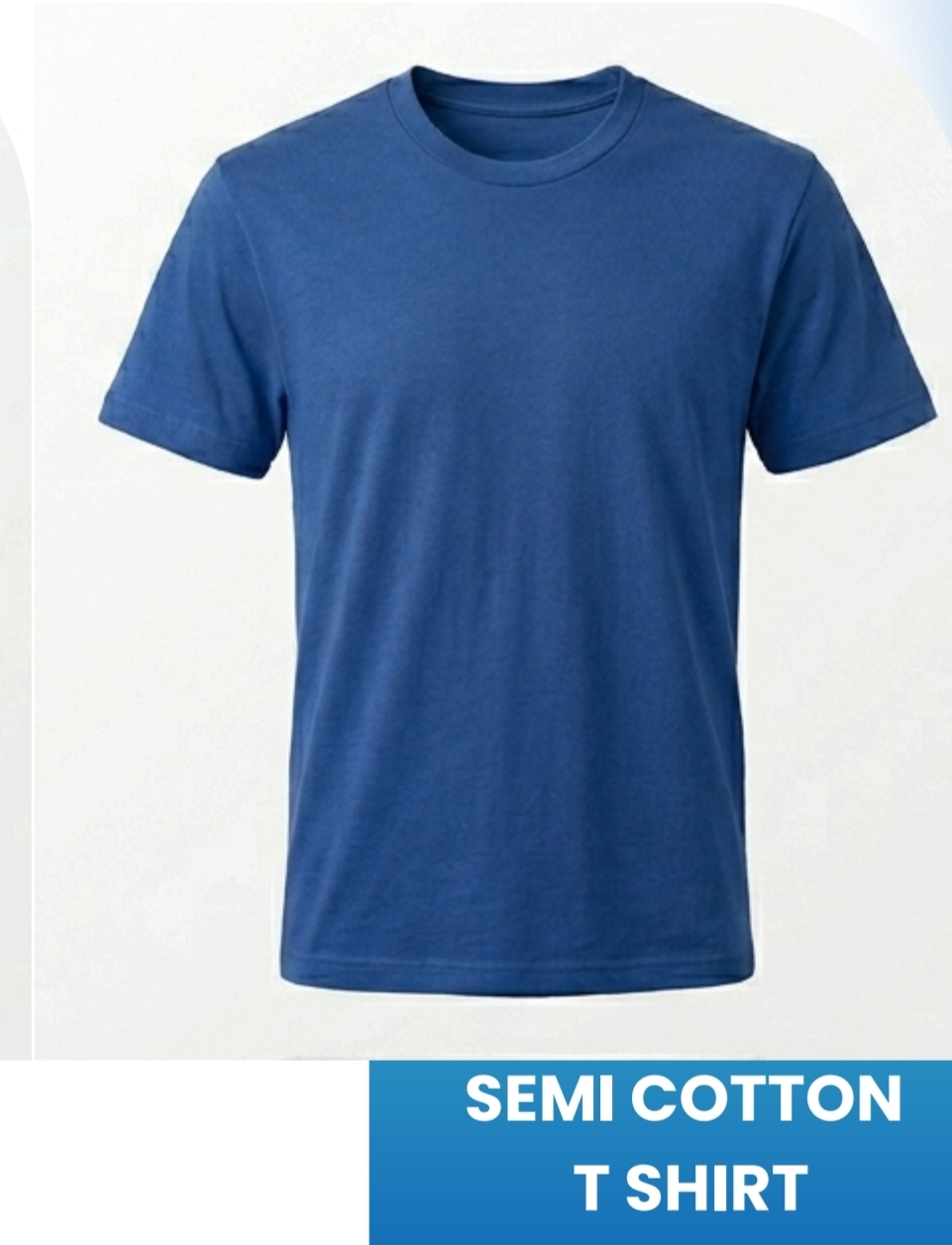 Semi Cotton T-Shirt – Soft & Breathable Everyday Wear