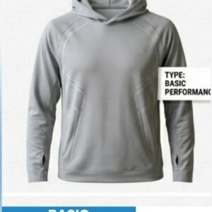 Basic Performance Hoodie – Lightweight Comfort & Active Style