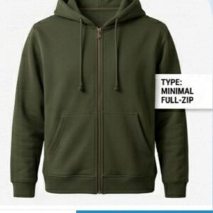 Zip Hoodie – Comfortable Full-Zip Casual Wear