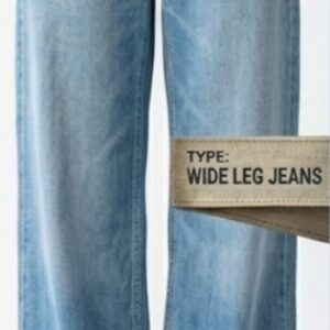 Wide Leg Jeans – High Waist Relaxed Fit Denim